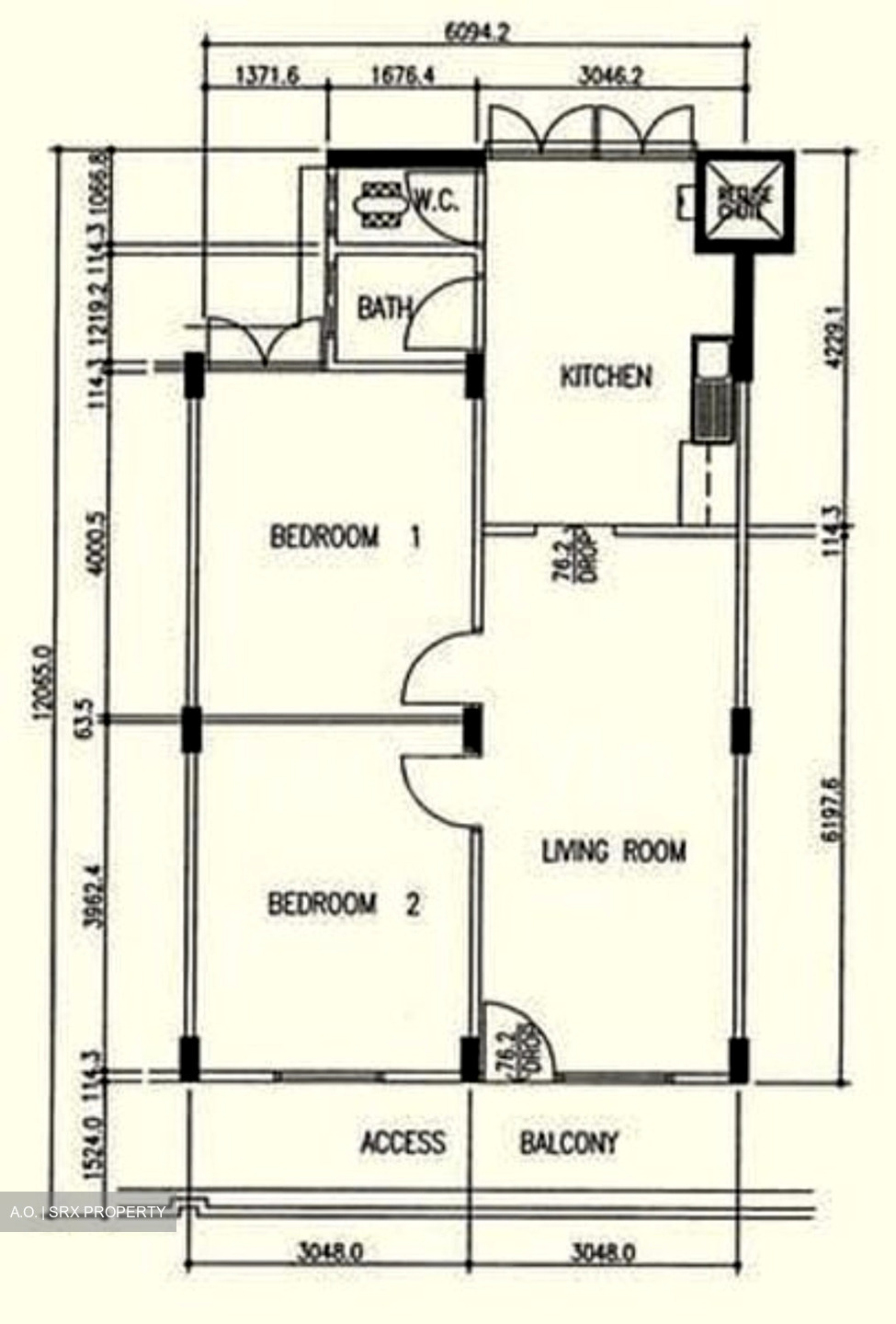 Blk 166 Stirling View (Queenstown), HDB 3 Rooms #636487271